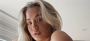 Tammy Hembrow rocks red lingerie.