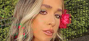 Ariana Biermann takes a selfie.