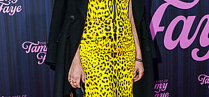 Isabelle Huppert attending apos The Eyes Of Tammy Faye apos New York Premiere