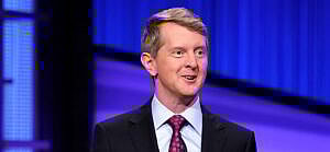 Ken Jennings on the Jeopardy! stage
