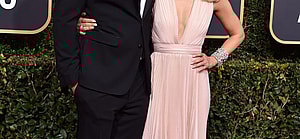 Dax Shepard and Kristen Bell smiling.