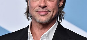 Brad Pitt smiling