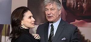 Hilaria and Alec Baldwin at West Side Story Opening Night