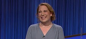 Amy Schneider on Jeopardy