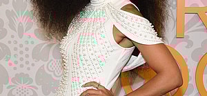 Cheslie Kryst at the Black Girls Rock 2019 Red Carpet