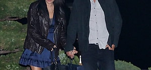 Josh Duhamel and Audra Mari walk hand in hand as they leave Nobu Malibu after having dinner