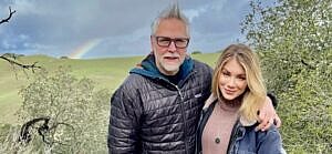 James Gunn and Jennifer Holland