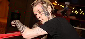 Lamar Odom Vs Aaron Carter Training Session