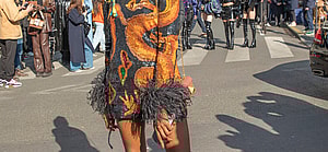 Celebrities attend the Valentino fashion show in Paris