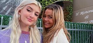 Sami Sheen with mom Denise Richards