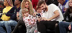 Celebs at New York Knicks