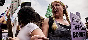 Protests at US Supreme Court over Pre-release of Decision Overturning Roe v Wade