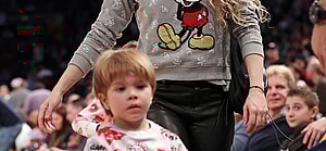 Celebs at New York Knicks