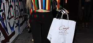 Farrah Abraham wears a colorful ensemble to dinner at Craigs