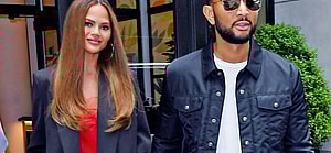 Chrissy Teigen and John Legend look loved up as they head out in NYC