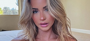 Emily Elizabeth taking a selfie.