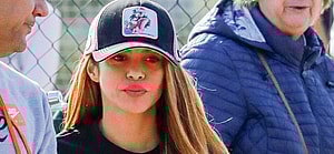 Shakira the best cheerleader for her son Milan in his last baseball match in Barcelona