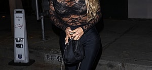 Larsa Pippen enjoys a night out with her daughter Sophia Pippen at Craigs Restaurant in West Hollywood CA