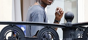 Travis Scott is shooting for Christian Dior while Paris Fashion week