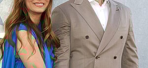 Kaley Cuoco and Tom Pelphrey at the Love &Death TV Series Premiere at the Directors Guild of America on April 26, 2023 in Los Angeles