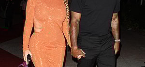 Celebrities arrive for the final night of Carbone Beach in Miami