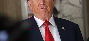 Donald Trump appears in court