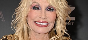 Dolly Parton smiling