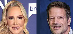 A photo collage of Shannon Beador and John Janssen