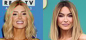 A photo collage of Nicole Young and Chrishell Stause