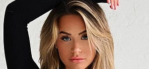 Emily Elizabeth strikes a pose.