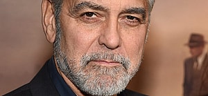 George Clooney at The Boys in the Boat Los Angeles Premiere