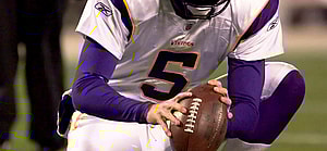 Chris Kluwe on the NFL field