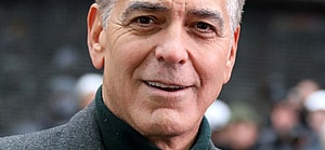 George Clooney smiling