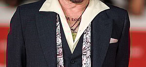 Johnny Depp at Modi, Three Days on the Wing of Madness during the 19th Rome Film Festival in Rome, Italy