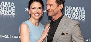 Hugh Jackman and Sutton Foster at The 88th Annual Drama League Awards
