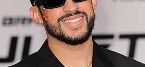 Bad Bunny at World premiere of 'Bullet Train'