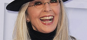 Diane Keaton smililng