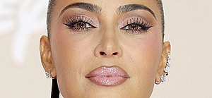 Kim Kardashian close up