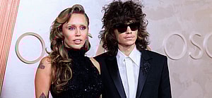 Miley Cyrus and Maxx Morando attend the 97th Oscars