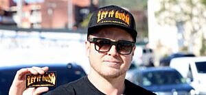 Spencer Pratt announcing his mayoral campaign.