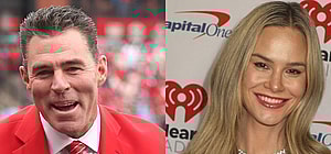 Portraits of Meghan King and Jim Edmonds