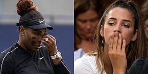 Portraits of Serena Williams and Aly Raisman