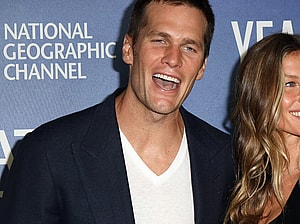Gisele Bündchen And Tom Brady smiling