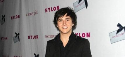 Mitchel Musso on the red carpet