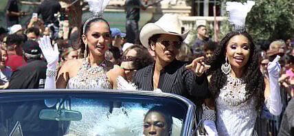 Bruno Mars Vegas parade