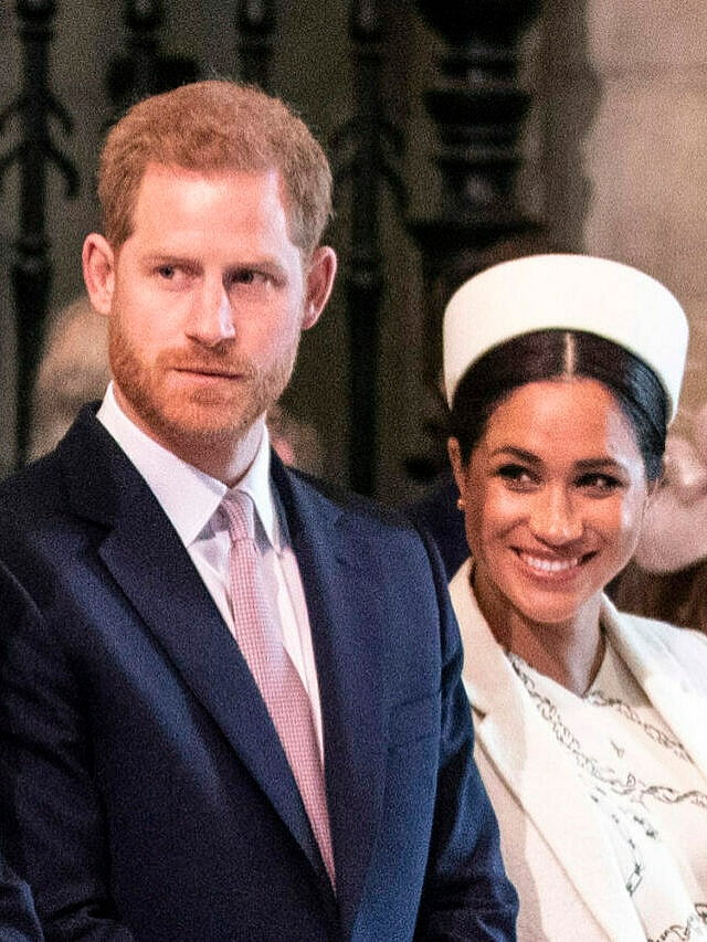 Members of The Royal Family attend the Commonwealth Service on Commonwealth Day, at Westminster Abbey, London, UK, on the 11th March 2019. Picture by Richard Pohle/WPA-Pool. 11 Mar 2019 Pictured: Catherine, Duchess of Cambridge, Kate Middleton, Prince William, Duke of Cambridge, Prince Harry, Duke of Sussex, Meghan Markle, Duchess of Sussex.