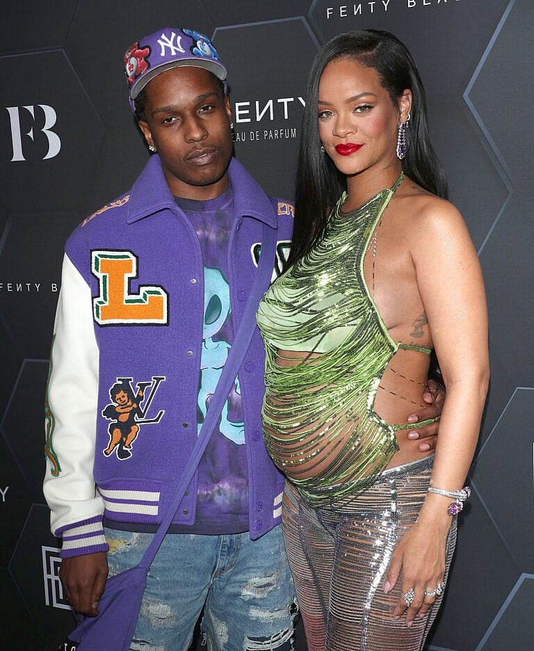 Rihanna In Cheeky Lingerie Makes Fans Think A$AP Rocky ‘Never Goes Hungry’ 2 Rihanna & ASAP Rocky at Fenti Beauty and Fenty Skin Photocall