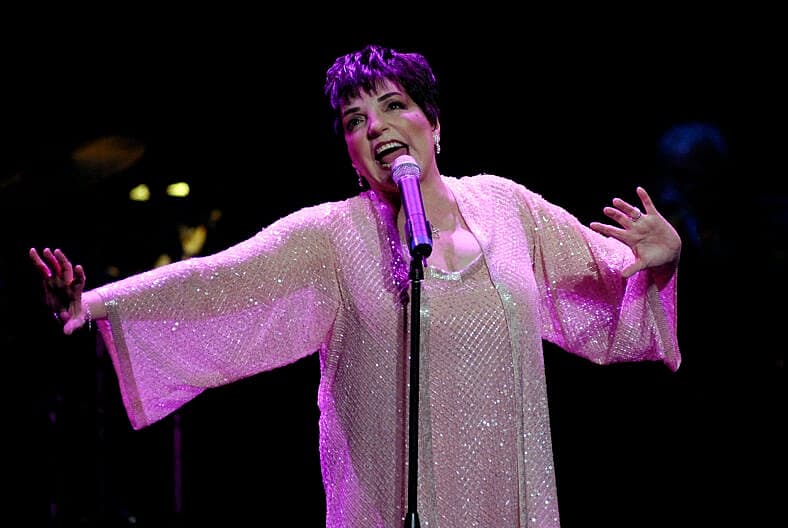 Liza Minnelli Recalls Her ‘Foggy’ Years That Left Her ‘Scared To Death’ Before First Rehab 3 Liza Minnelli performs live at the Sinatra Theatre at BankAtlantic Center in Sunrise, Florida