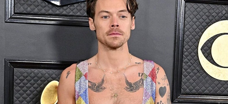 Fans spotted a meaningful tattoo on Harry Styles