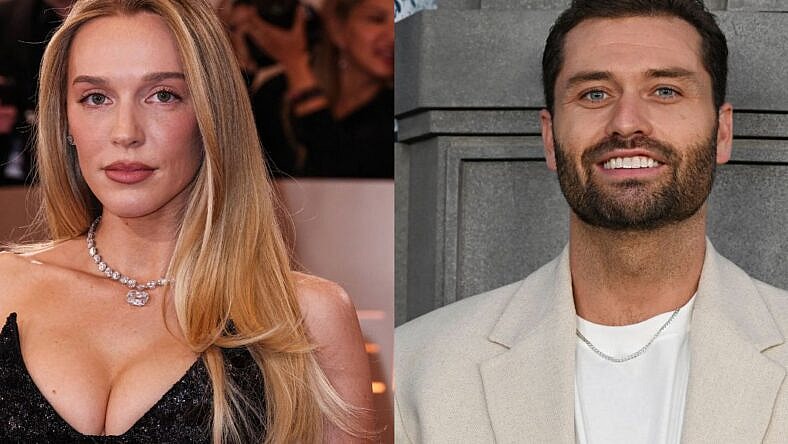 Alex Cooper and Dakota Mortensen.